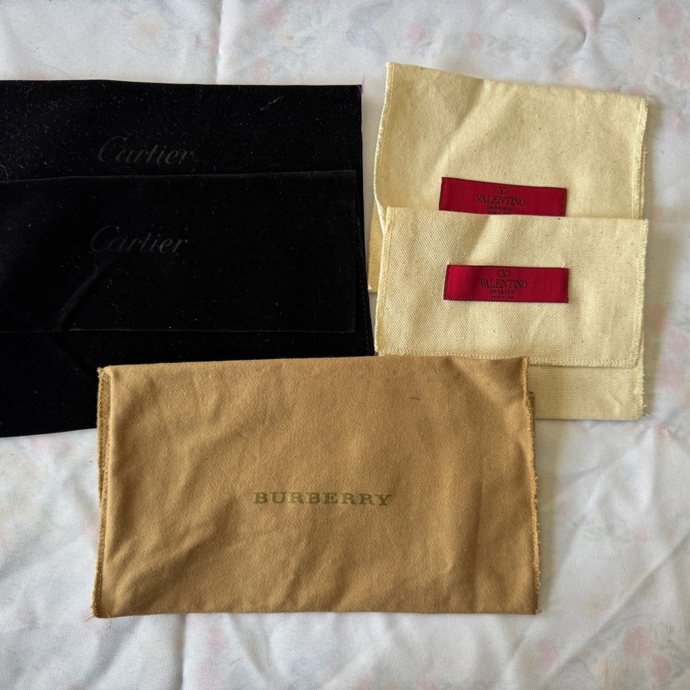 Burberry Tan Accessory Pouch